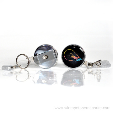 Good quality unique badge reel,retractable yoyo badge holder